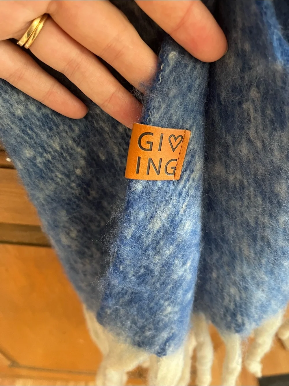 Victoria Leland The Giving Project Scarf